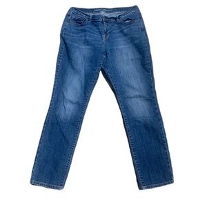 💙 Old Navy Curvy/Profile Mid-Rise Jeans - Size 12 Short - Dark Wash